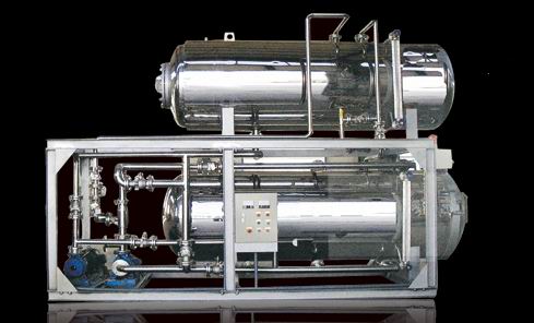 雙層熱水循環(huán)式殺菌鍋